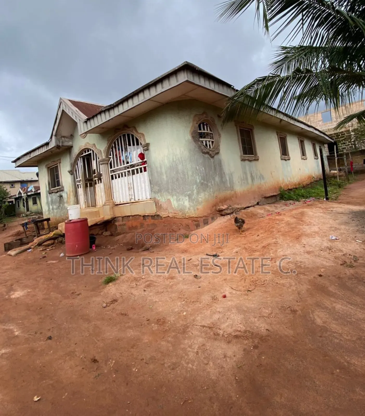 50/100 With 8bedroom Bungalow on It at Isihor Naira in Benin City