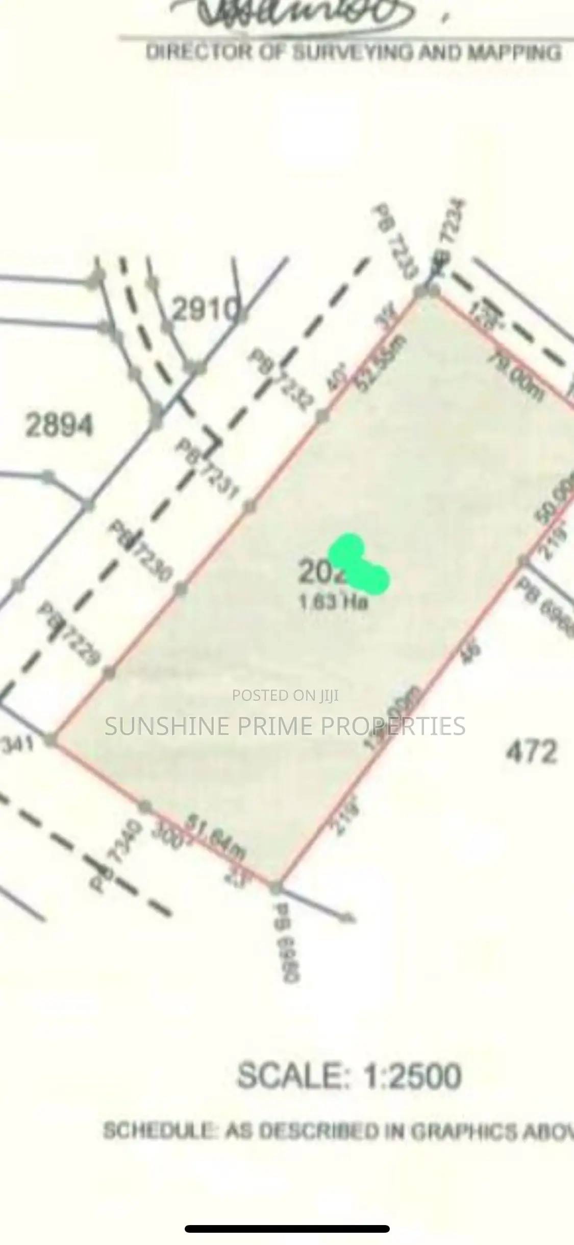 1.63 Hectares of Land for Sale at Maitama in Maitama