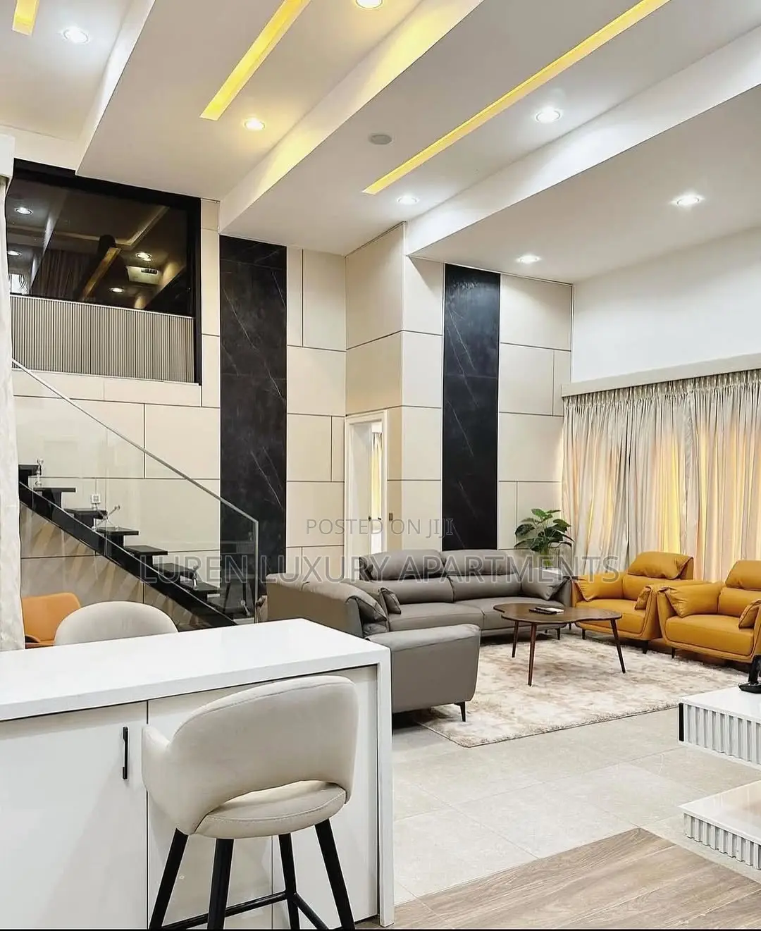 1 Bedroom Penthouse With Swimming Pool, Gym, Private Cinema in Wuse