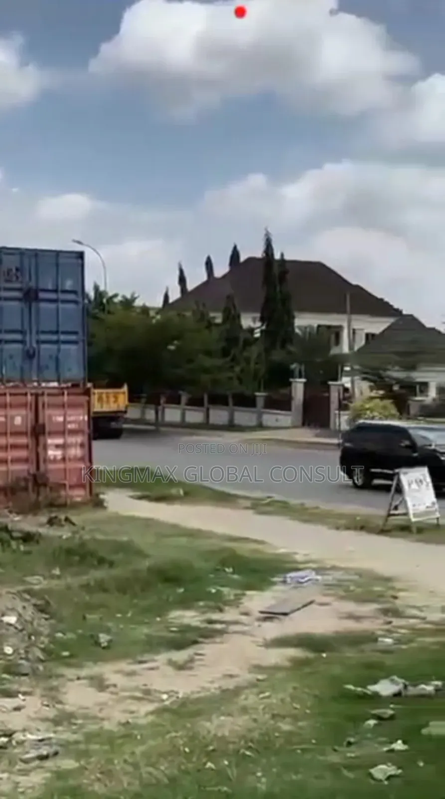 Residential Land With A Building Structure{ Demolish-able} in Guzape District