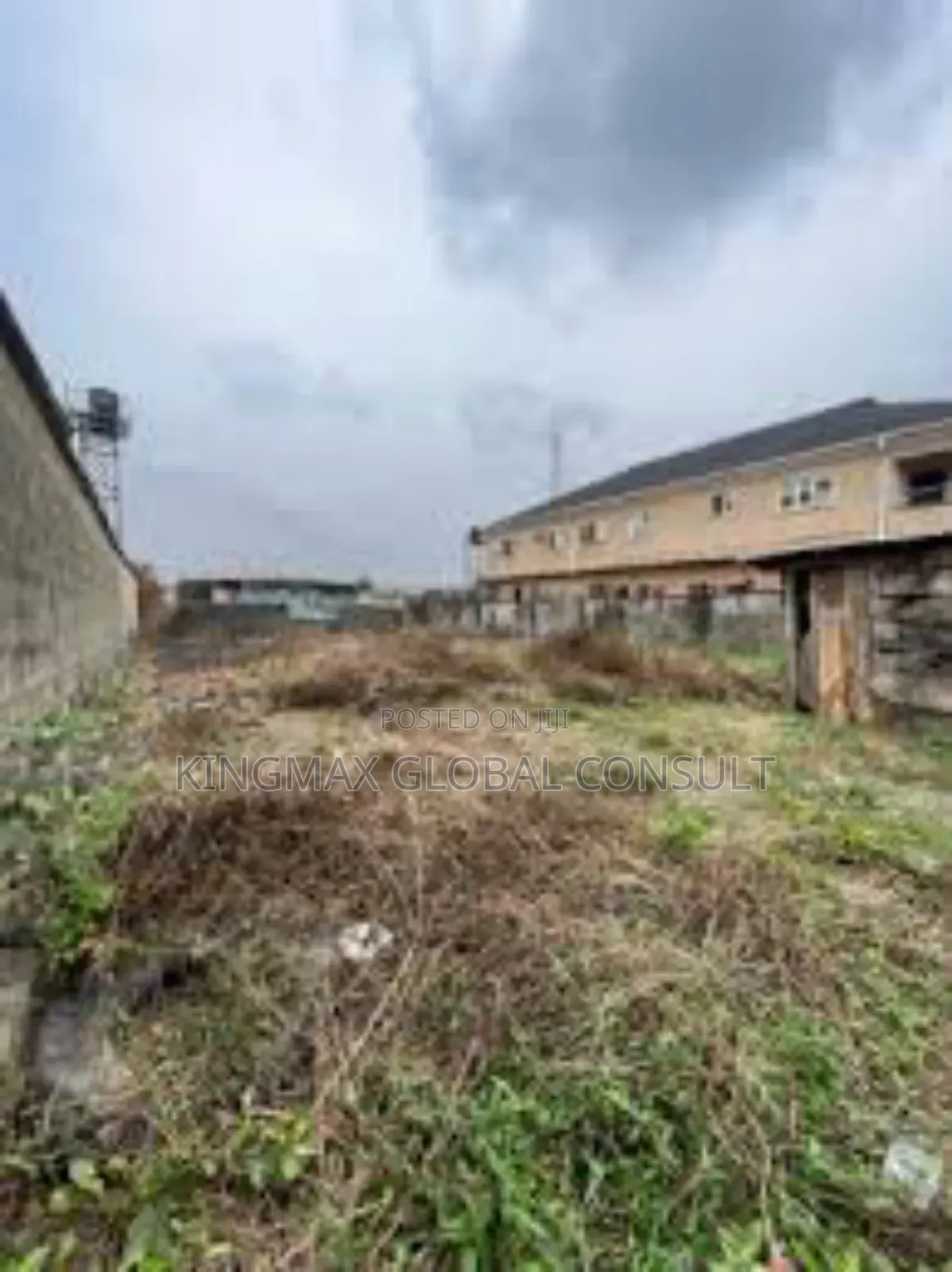 Residential Land With A Building Structure{ Demolish-able} in Guzape District