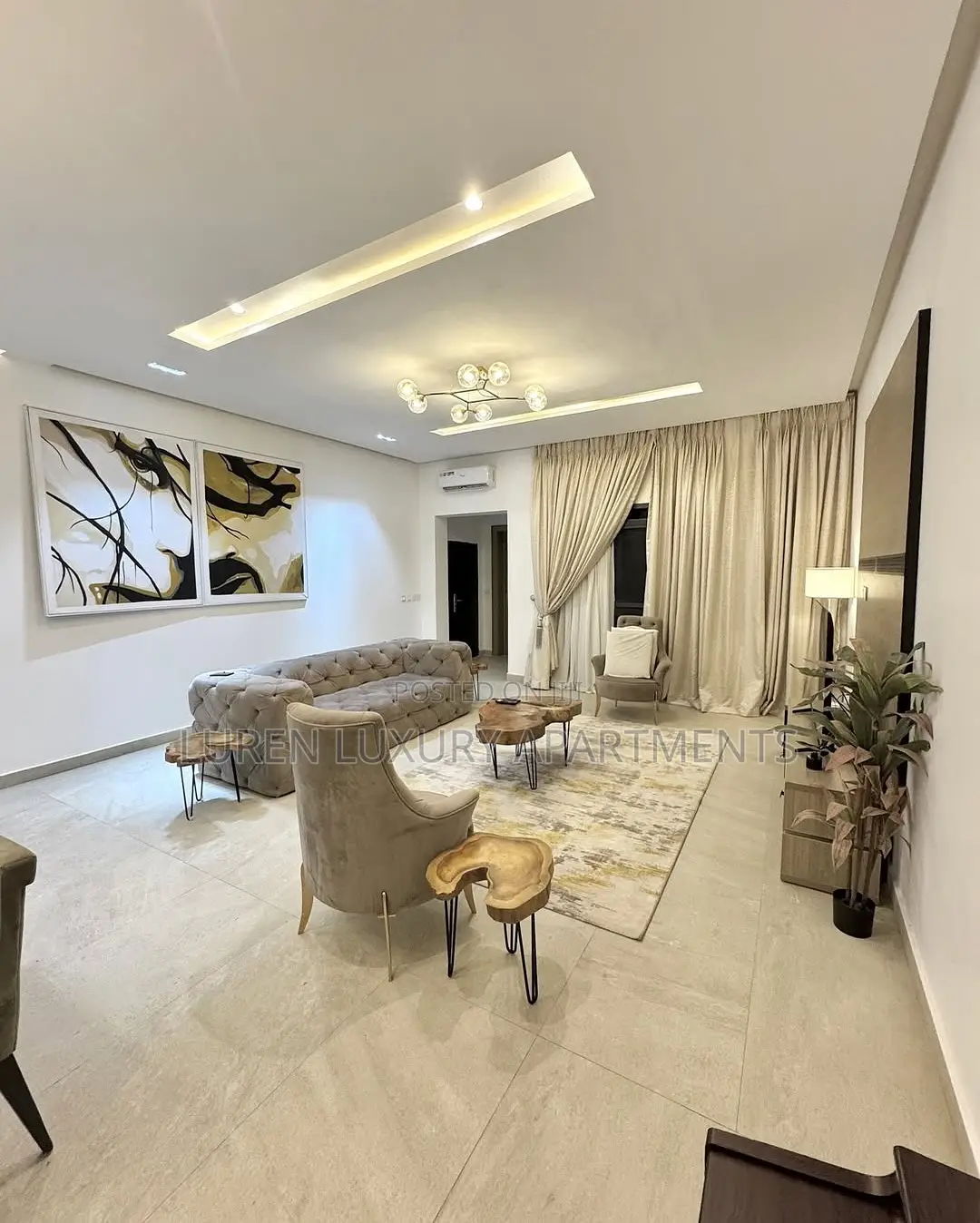 3 Bedroom Apartment at Guzape, Abuja in Guzape District