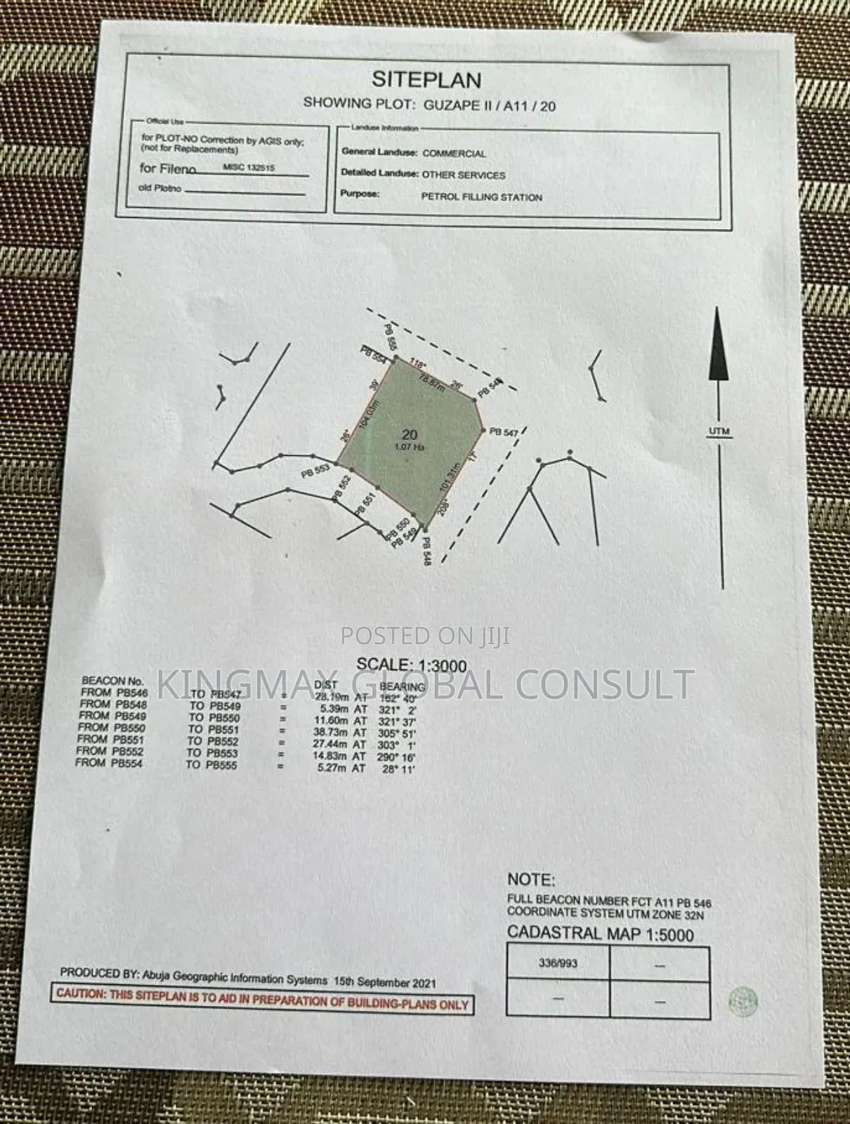 Land Is for Sale at Apo Resettlement SQM 7755 in Apo Resettlement