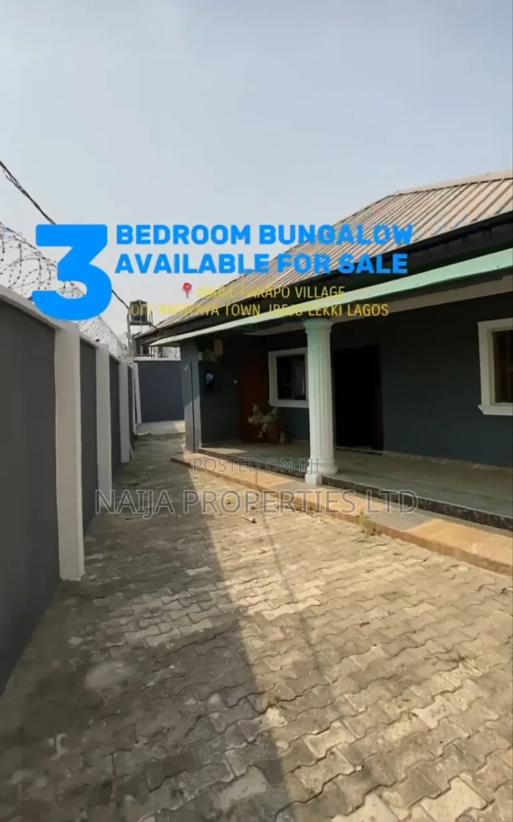 3bdrm Bungalow in Parapo, Awoyaya for sale in Awoyaya