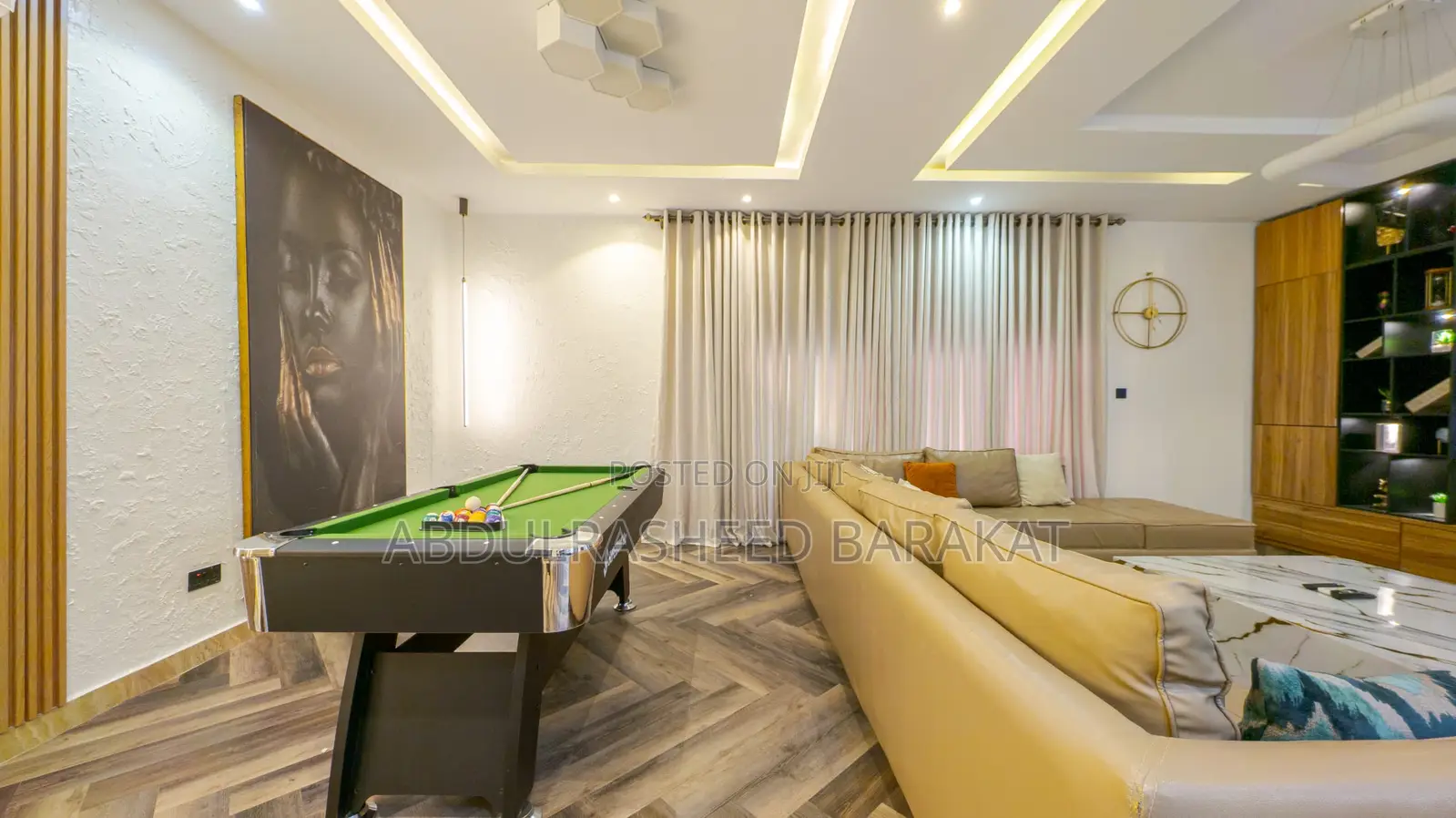 Luxury Three Bedroom Apartment With Snooker Pool in Ikoyi