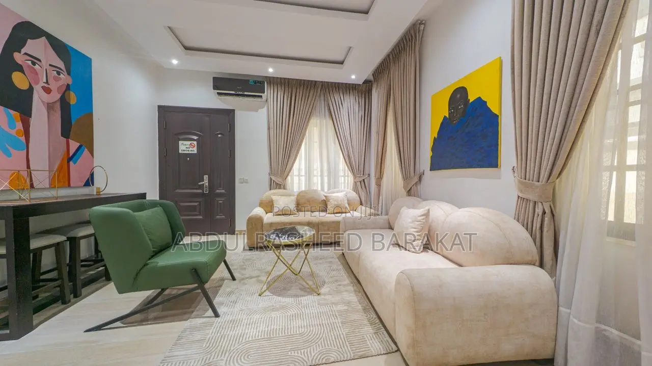 Luxury Three Bedroom Apartment With Snooker Ps5 in Lekki Phase 1