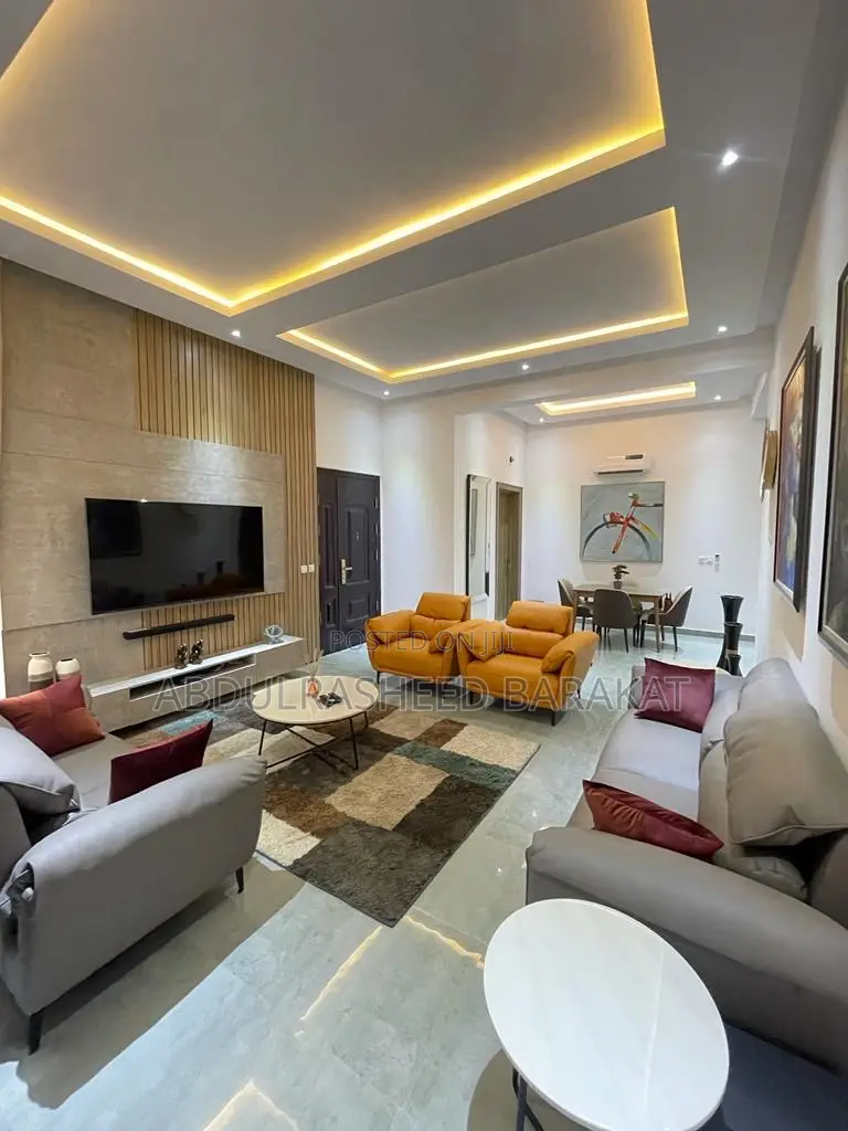 Luxury Three Bedroom Apartment With Balcony in Ikeja