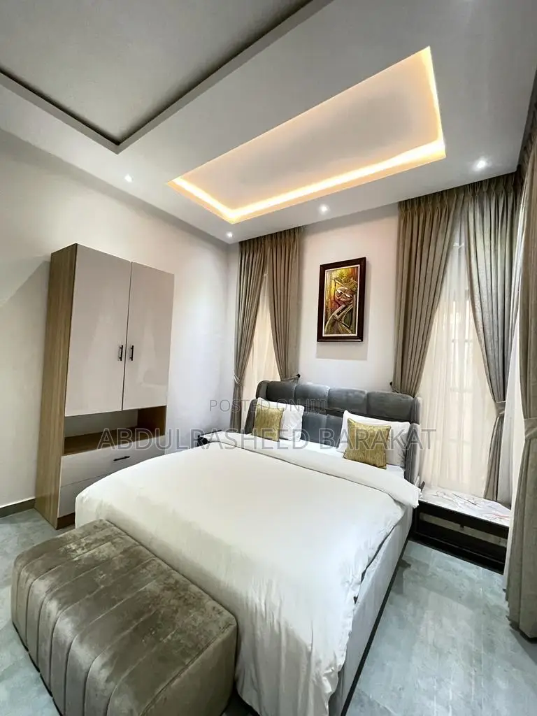 Luxury Three Bedroom Apartment With Balcony in Ikeja