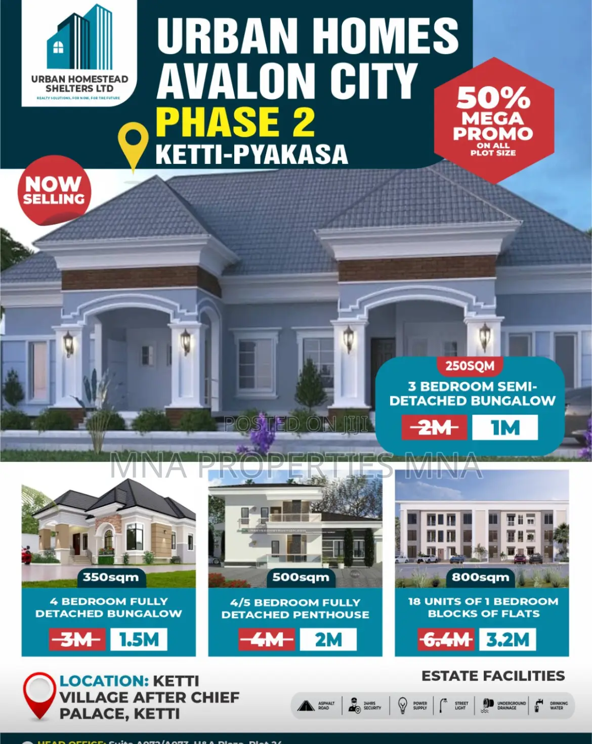 Avalon City Pyakasa Phase 2 in Pyakasa
