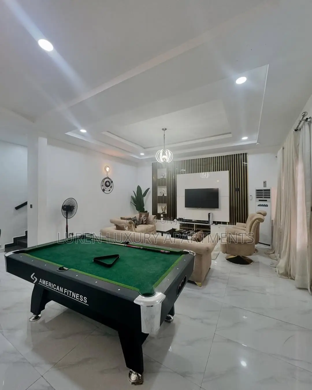 4 Bedroom Private Duplex With Snooker at Gwarinpa, Abuja in Gwarinpa