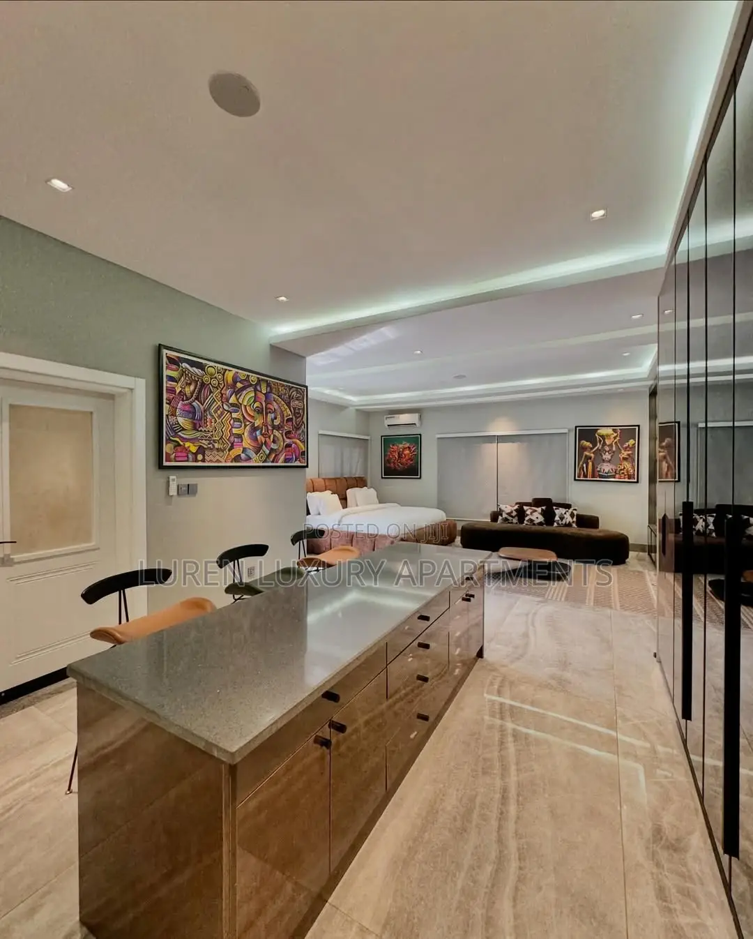 3 Bedroom Penthouse With Gazebo and Bar in Katampe Extension