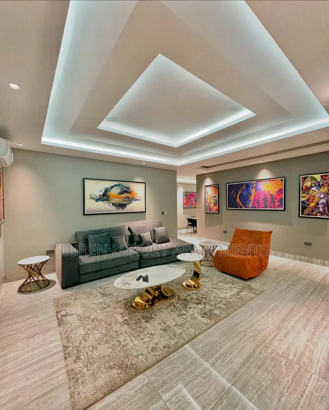 3 Bedroom Penthouse With Gazebo and Bar in Katampe Extension