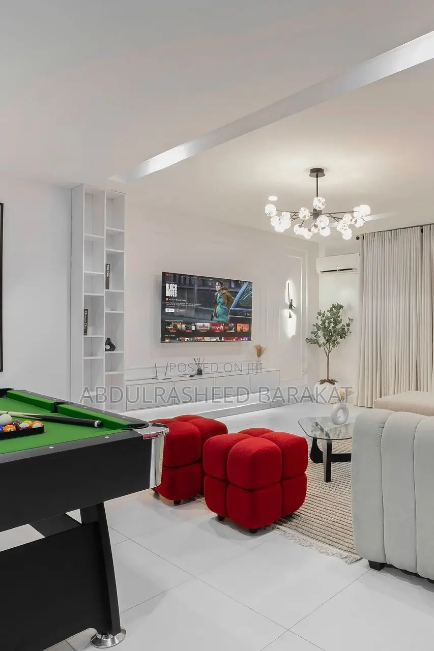 Brand New Luxury Two Bedroom With Pool Snooker Balcony in Lekki Phase 1