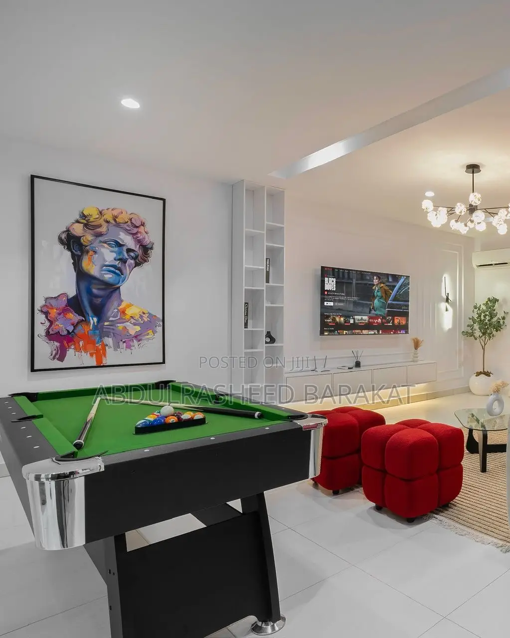 Brand New Luxury Two Bedroom With Pool Snooker Balcony in Lekki Phase 1