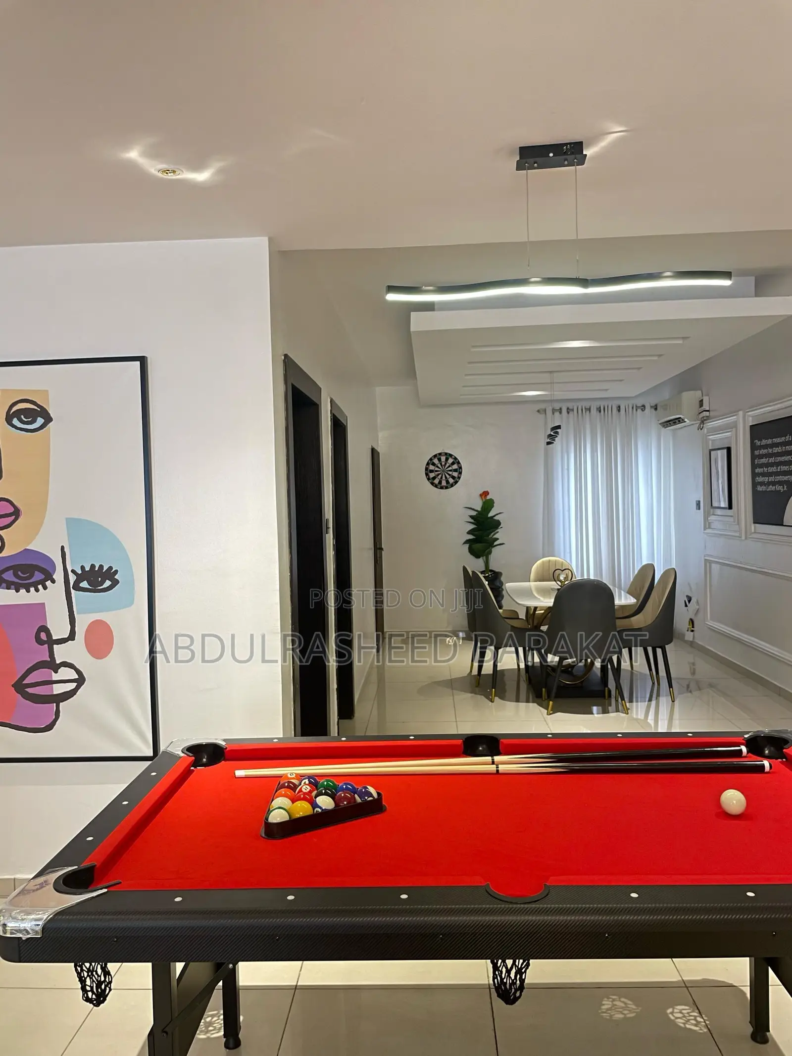 Luxury Three Bedroom Penthouse With Snooker Balcony Ps5 in Lekki Phase 1
