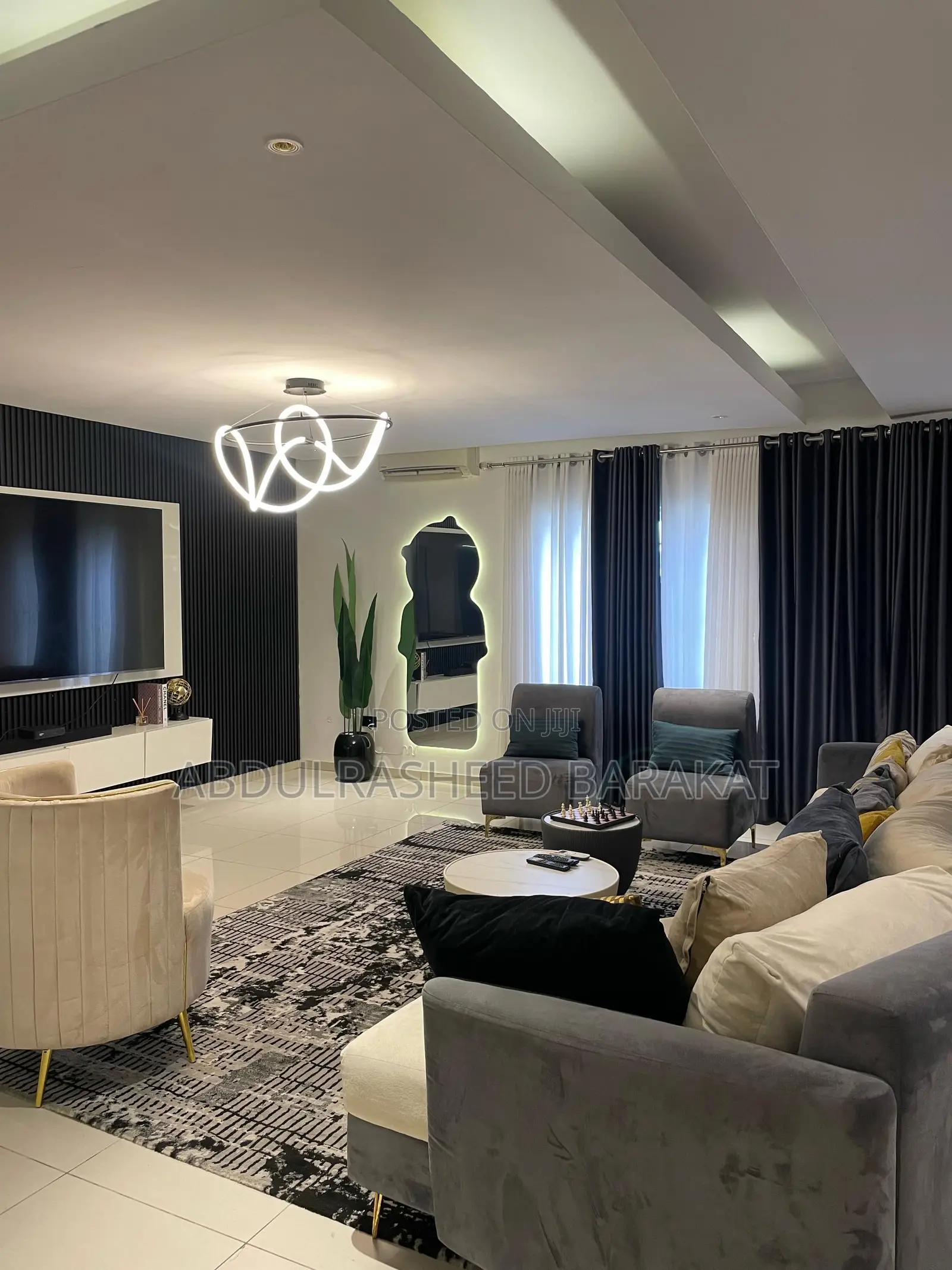 Luxury Three Bedroom Penthouse With Snooker Balcony Ps5 in Lekki Phase 1