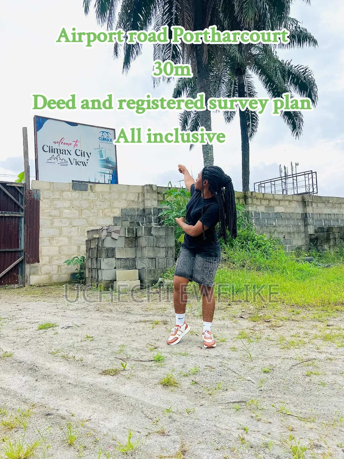 Land for Sale Along Airport Road Portharcourt, Buy Win Voucher in Port-Harcourt