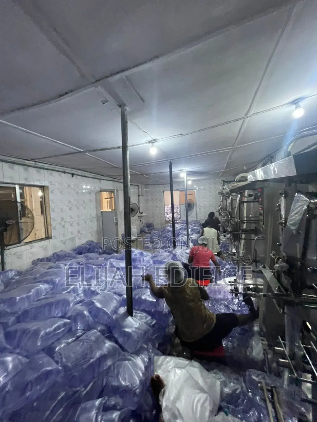 A Functional Pure Water Factory With Nafdac Approved at Meiran in Abule Egba