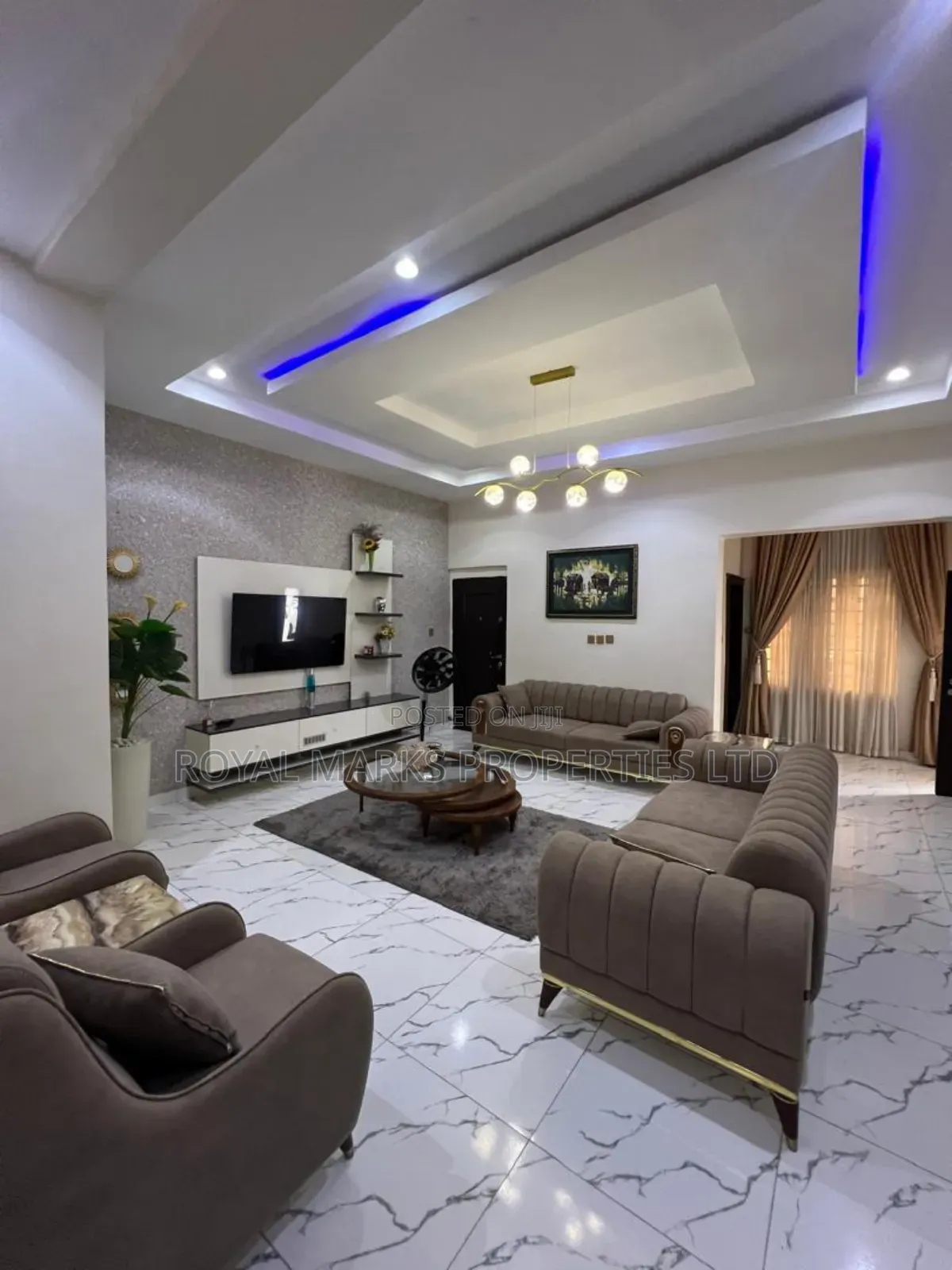 Furnished 3bdrm Block of Flats in Wuye for rent in Wuye