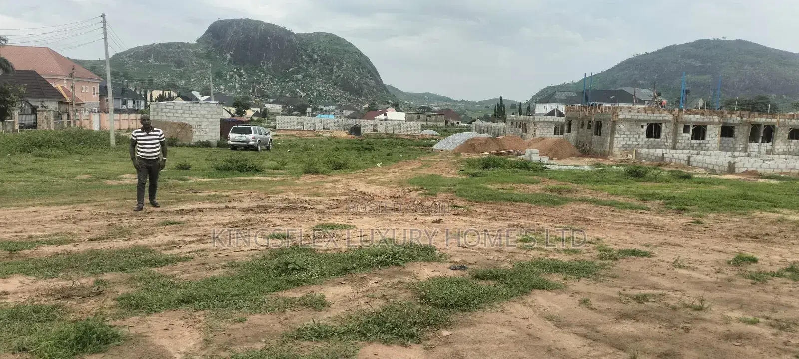 250sqm Estate Plot for 4 Bedroom Terrace Duplex in Sabon Lugbe