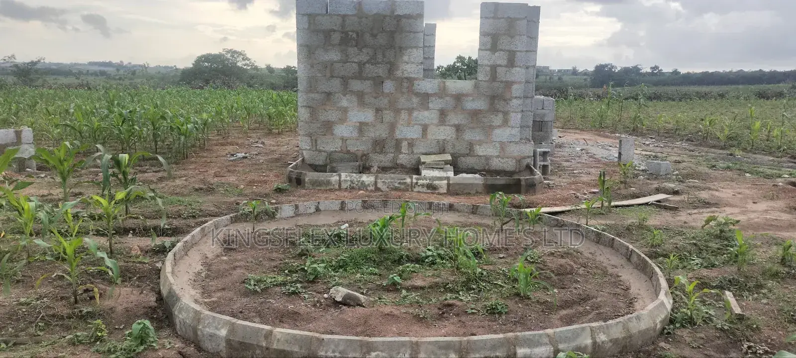 180sqm Estate Plot for a 2 Bedroom Terrace Duplex in Sabon Lugbe