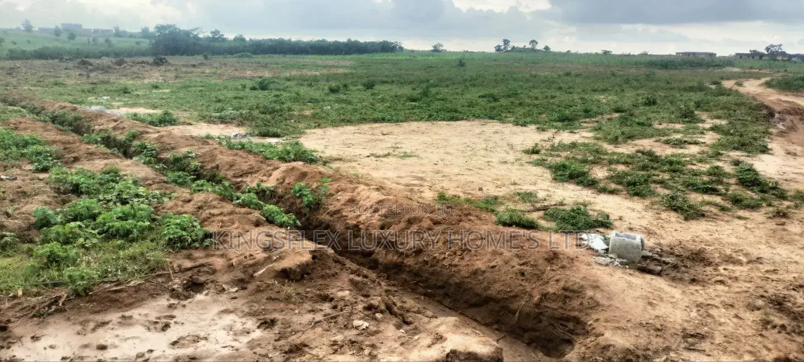 180sqm Estate Plot for a 2 Bedroom Terrace Duplex in Sabon Lugbe