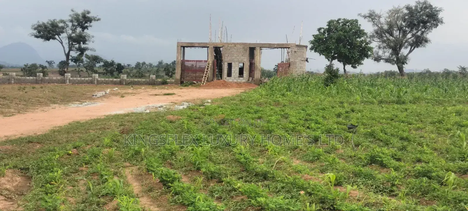 180sqm Estate Plot for a 2 Bedroom Terrace Duplex in Sabon Lugbe