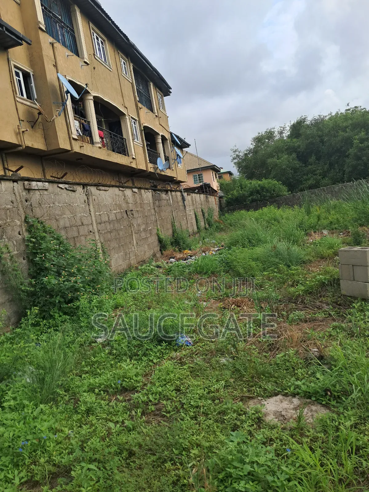 Full Plot at Site a Satellite Town With C of O Fenced Gated in Satellite Town