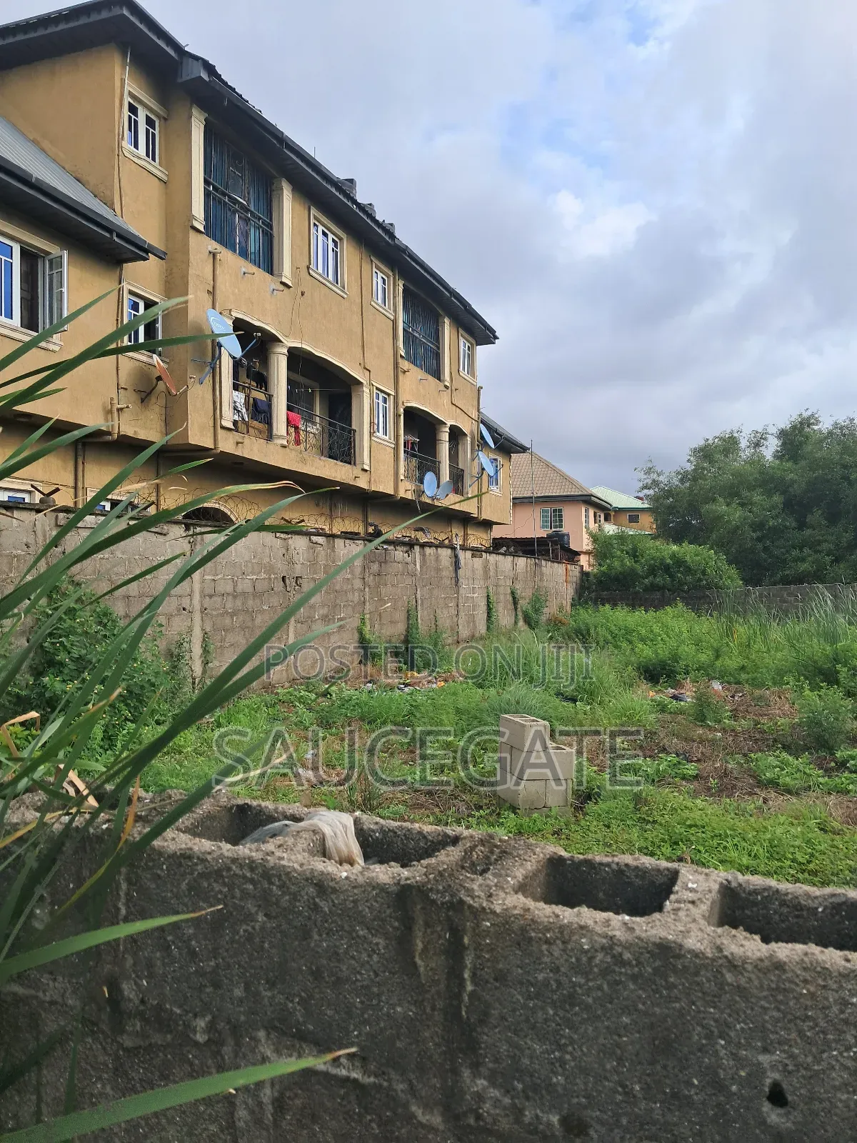 Full Plot at Site a Satellite Town With C of O Fenced Gated in Satellite Town