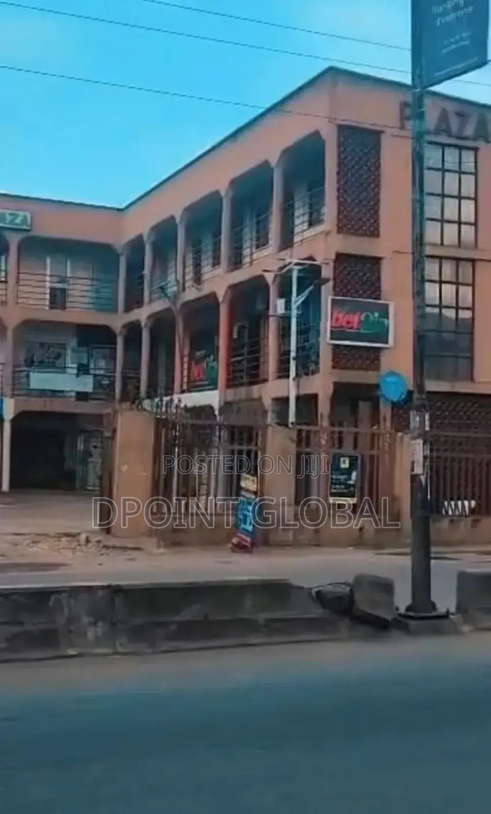 A 2 Storey Building Shopping Plaza in Ifako-Ijaiye