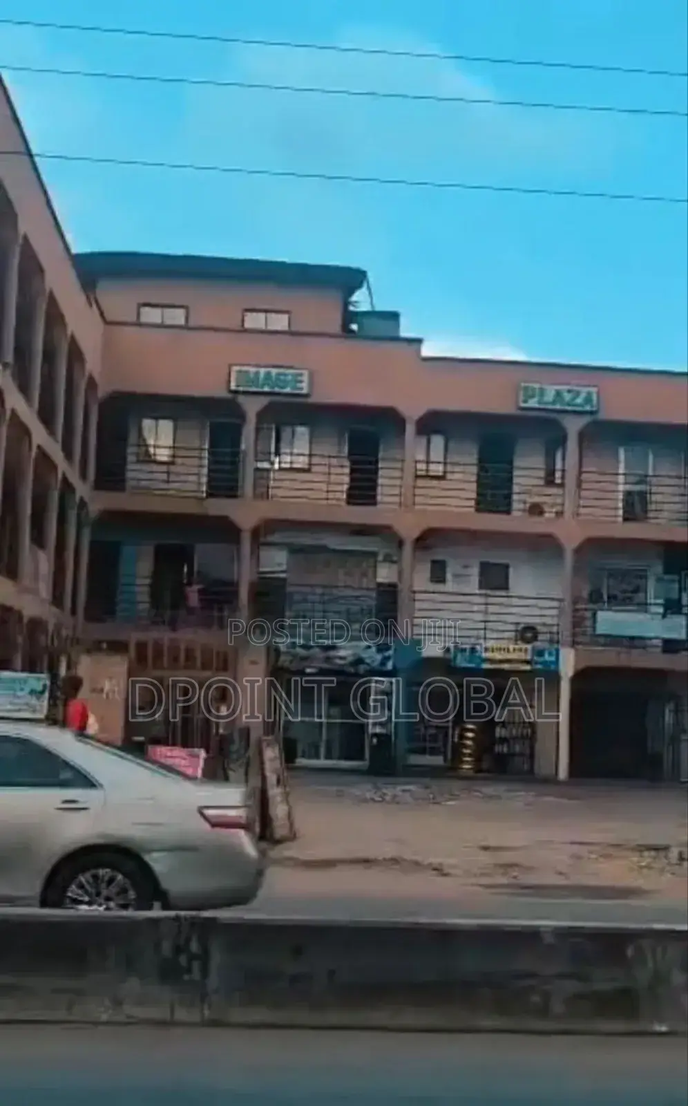 A 2 Storey Building Shopping Plaza in Ifako-Ijaiye