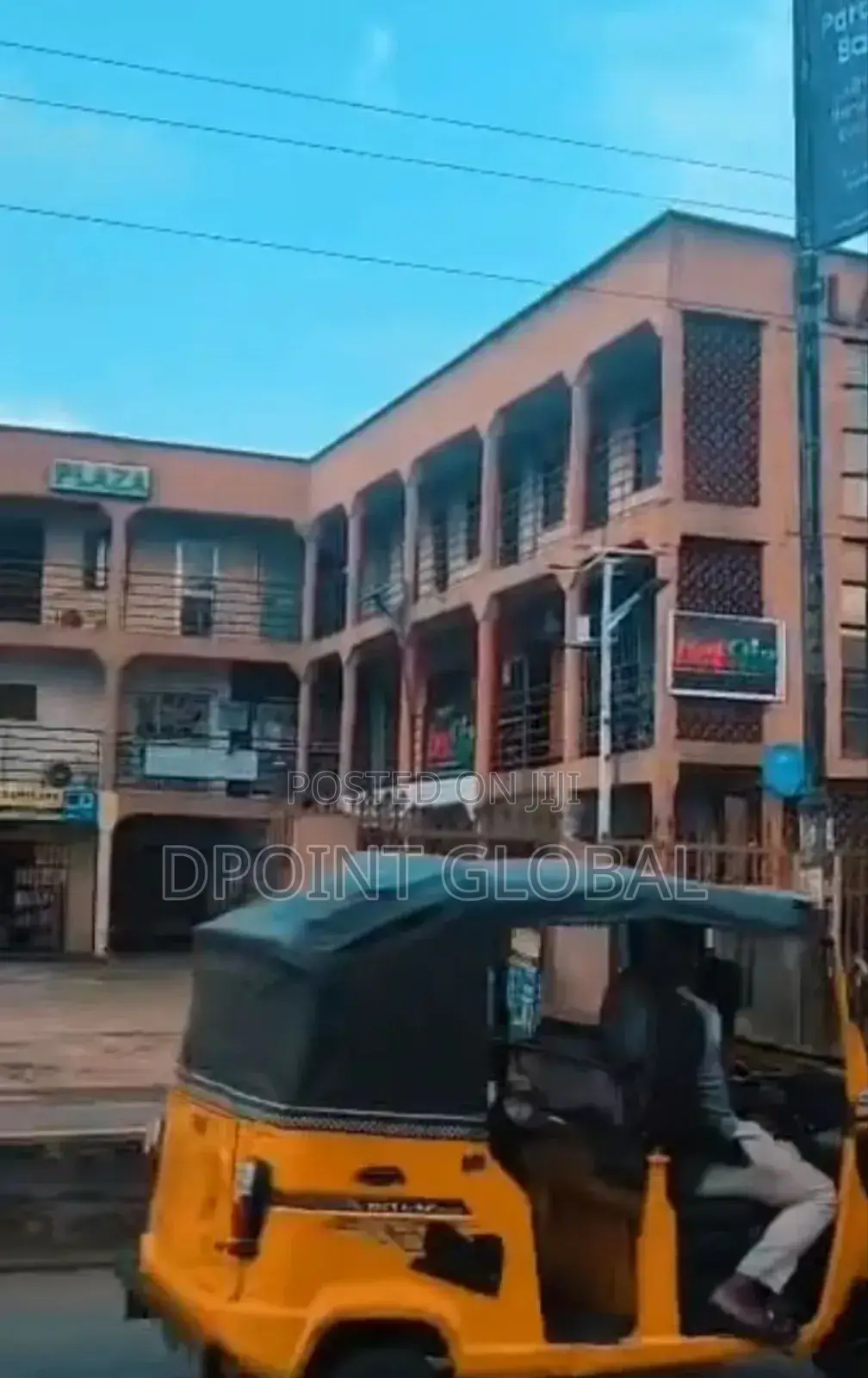 A 2 Storey Building Shopping Plaza in Ifako-Ijaiye