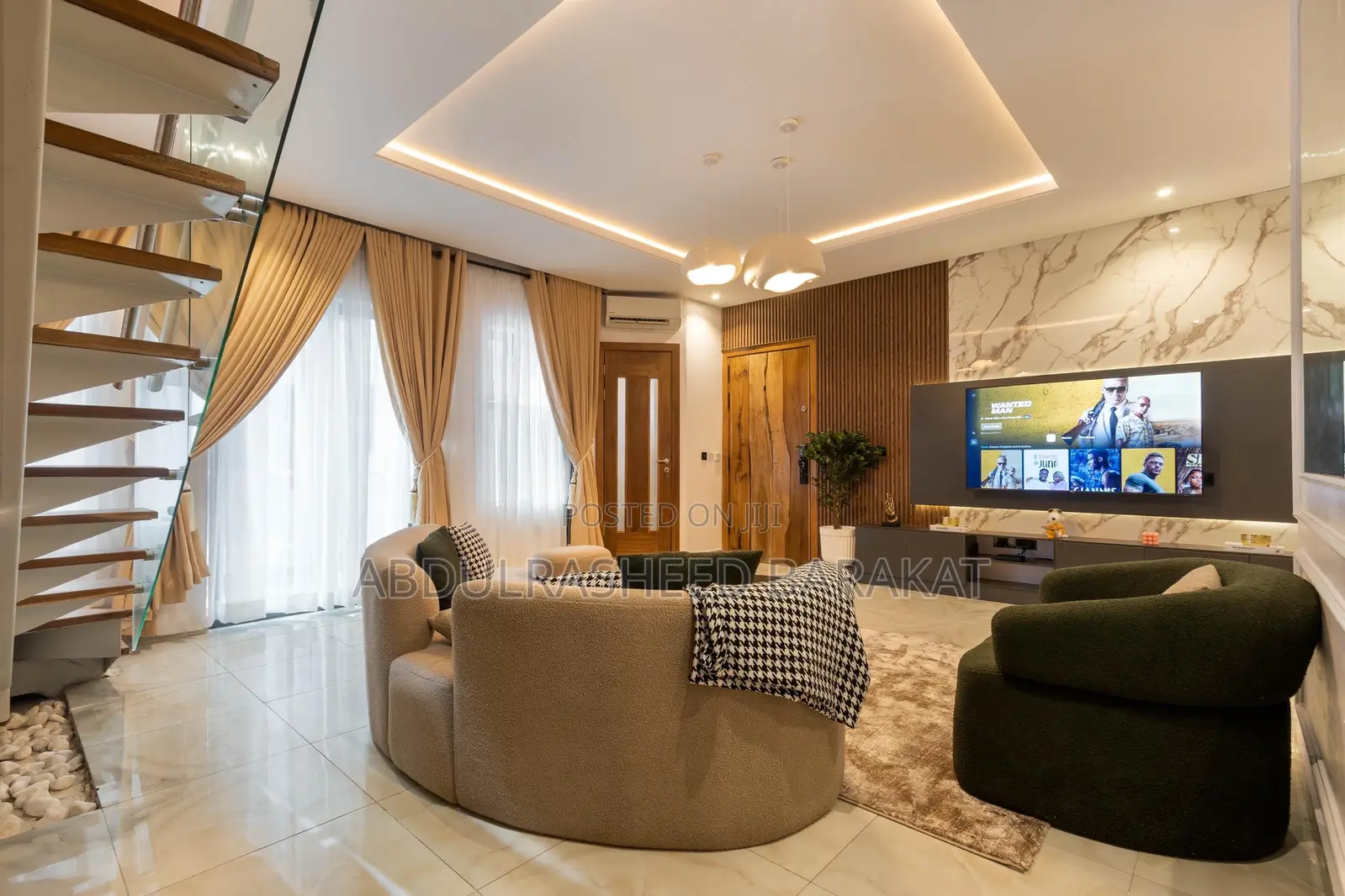Brand New Luxurious Two Bedroom Maisonette With Pool Balconies in Lekki Phase 1