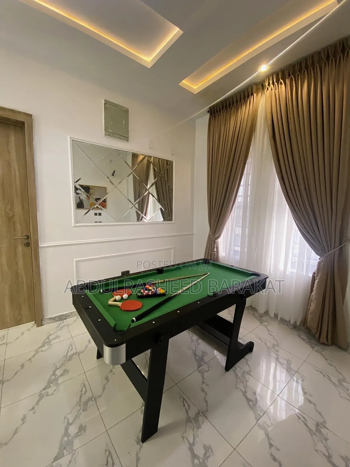 Brand New Luxury Two Bedroom Apartment With Snooker Balcony Ps5 in Lekki Phase 2