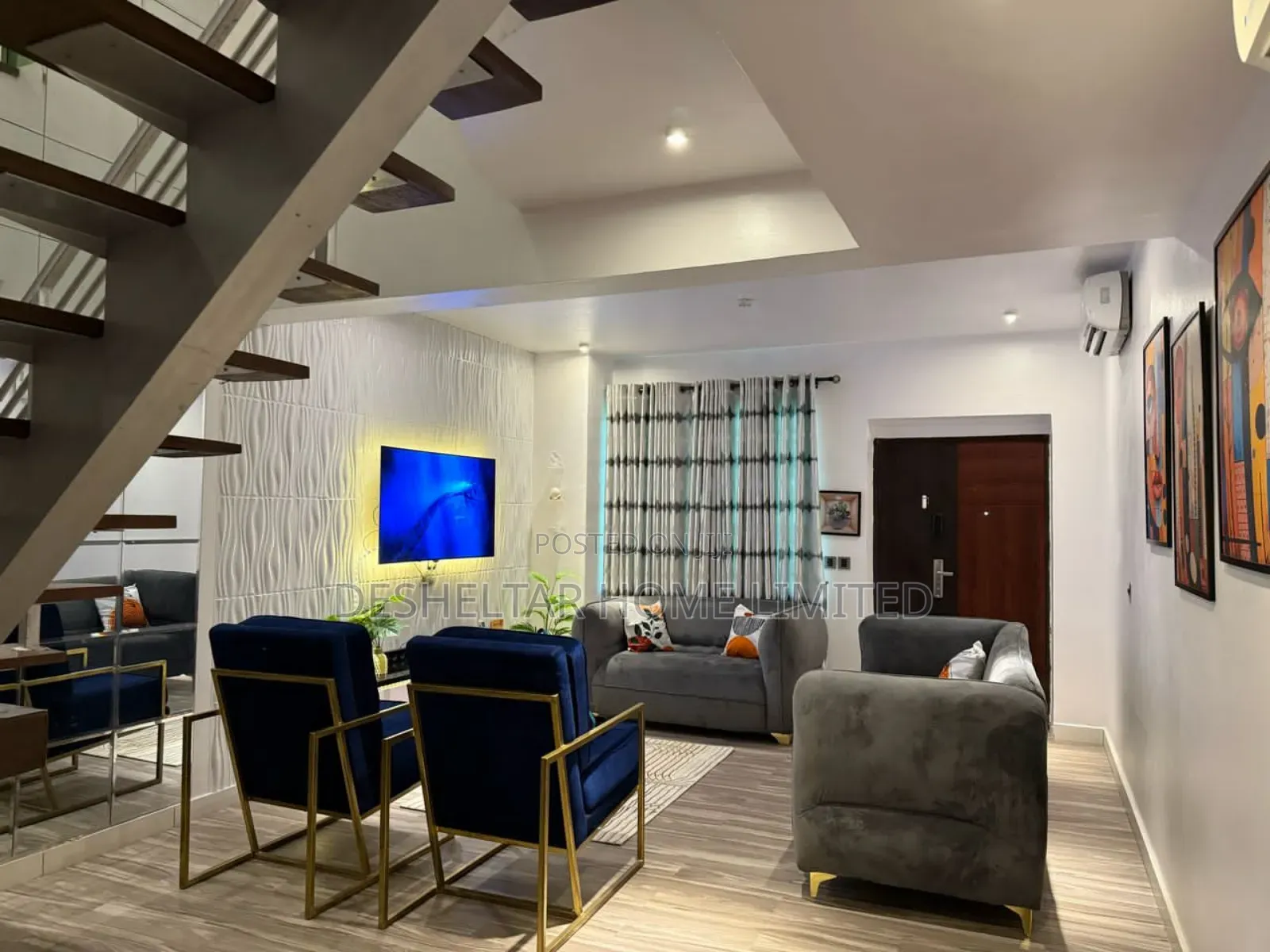 Furnished 2bdrm Maisonette in Richmond Estate, Ikate for rent in Ikate