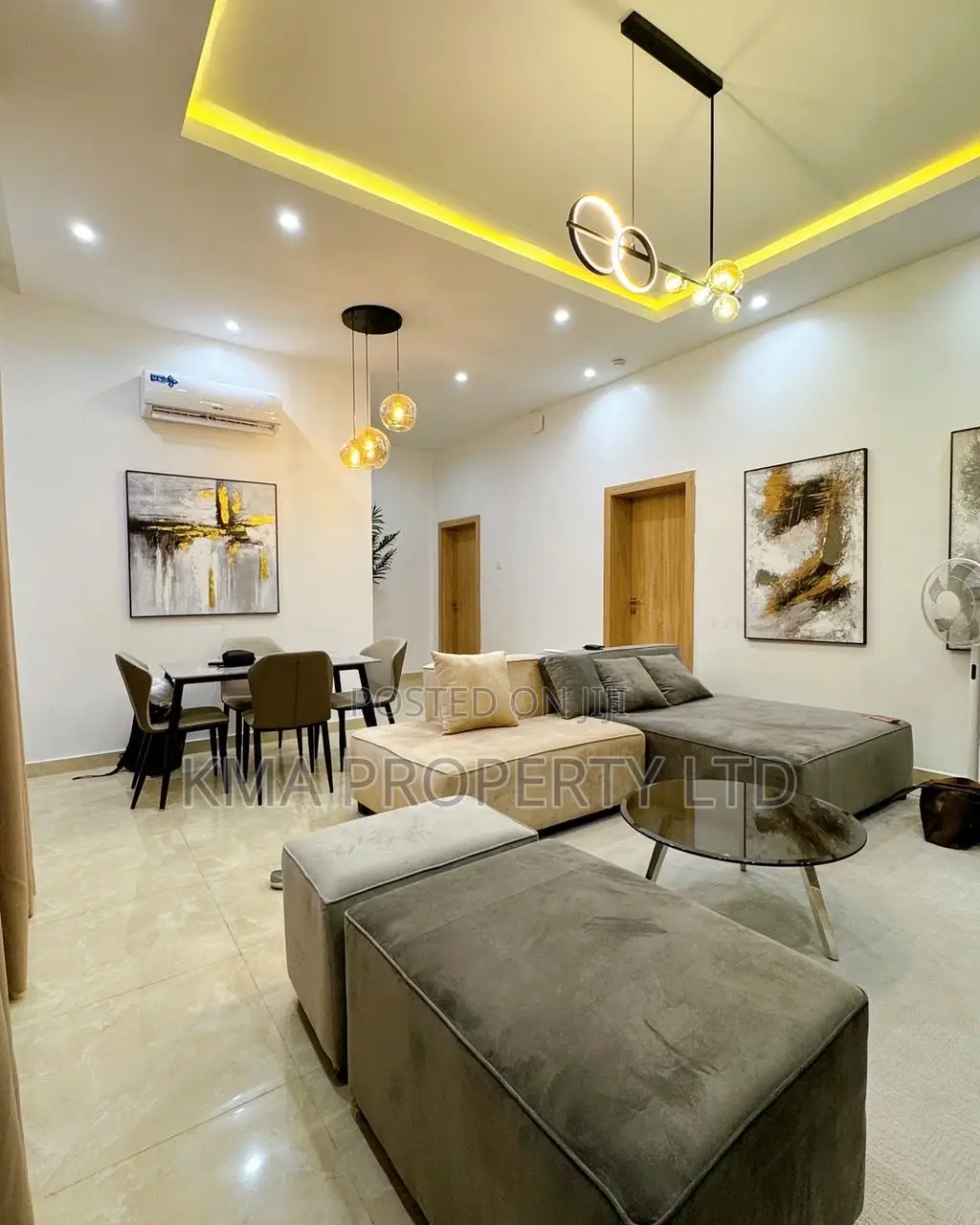 Beautifully Furnished And Luxury 2 Bedrooms Apartment With Games in Surulere