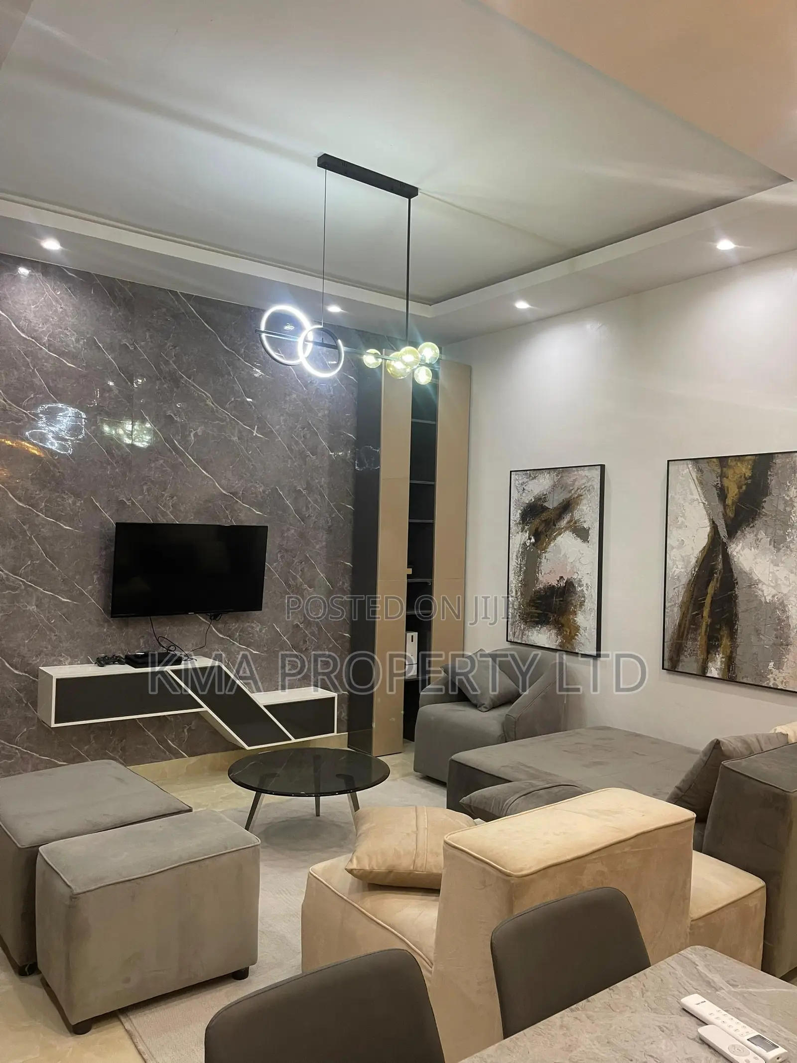 Beautifully Furnished And Luxury 2 Bedrooms Apartment With Games in Surulere