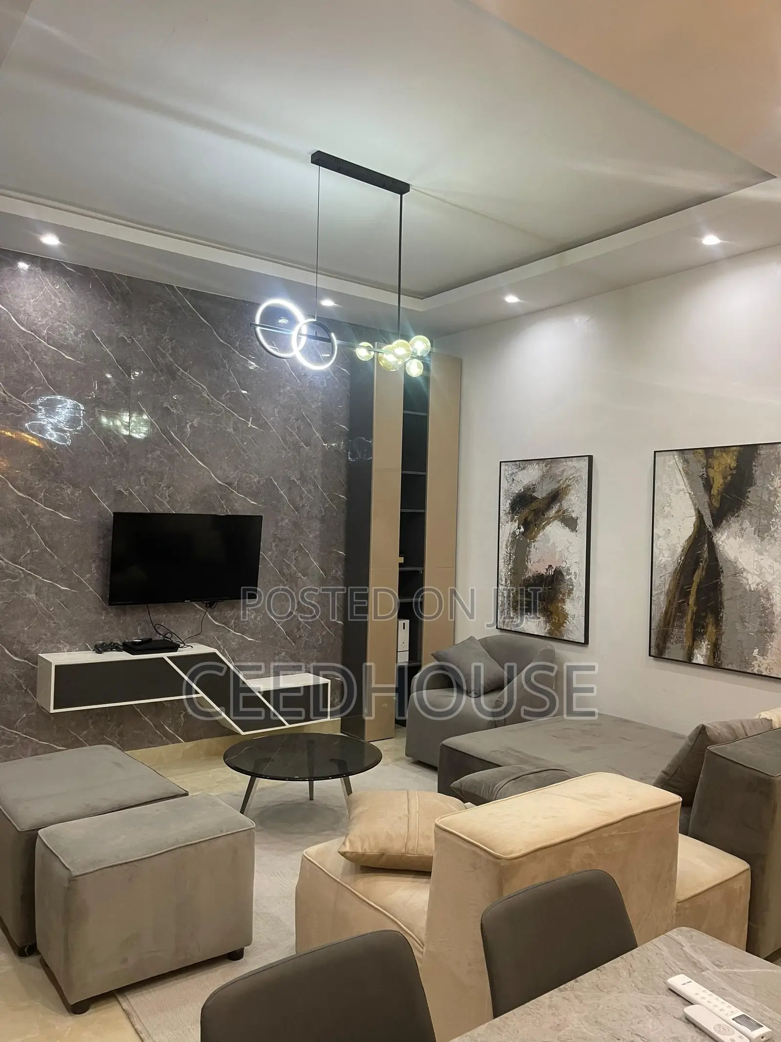 Beautifully Furnished And Luxury 2 Bedrooms Apartment With Games in Surulere