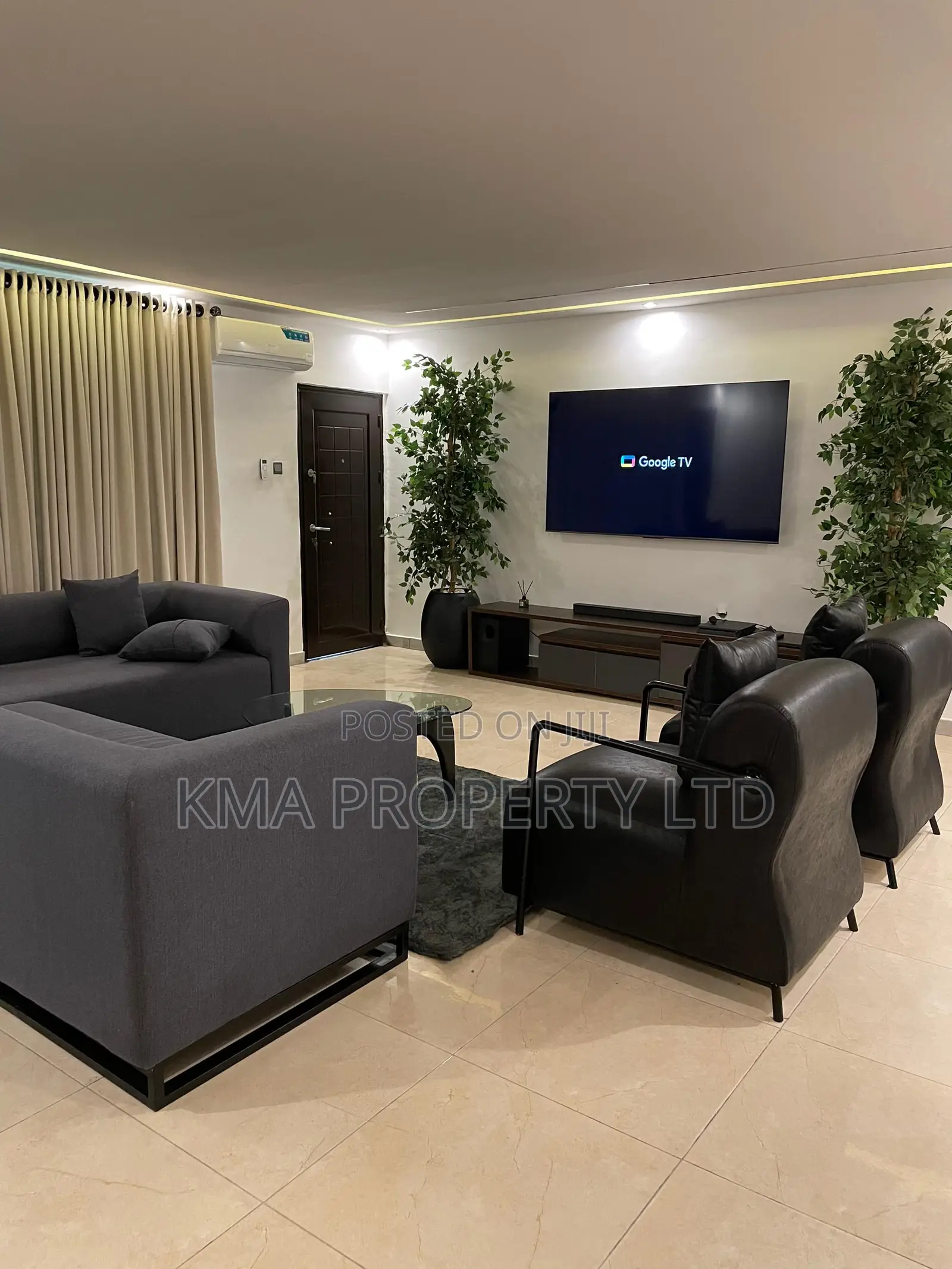 Tastefully Furnished 3 Bedrooms Apartment With Snooker in Ikate