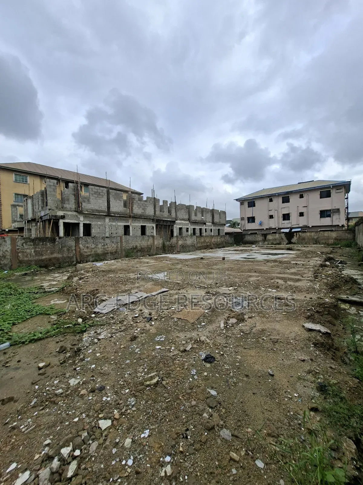 Dry Full Plot of Land in an Estate in Ago Palace