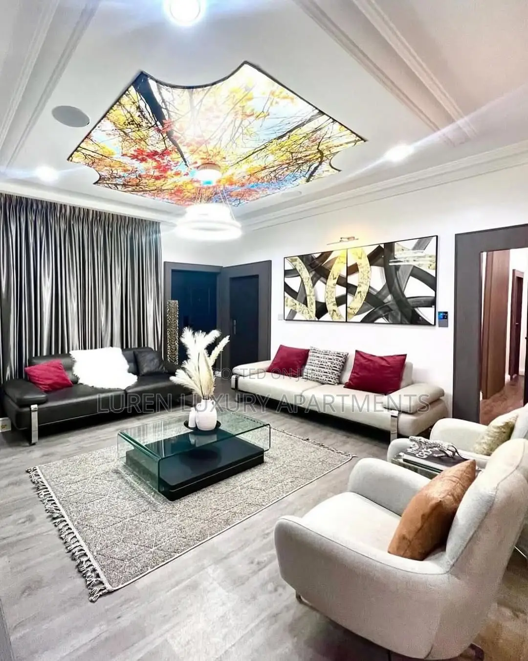2 Bedroom Apartment With Private Lounge/Club and Alexa at Wuse 2 in Wuse 2