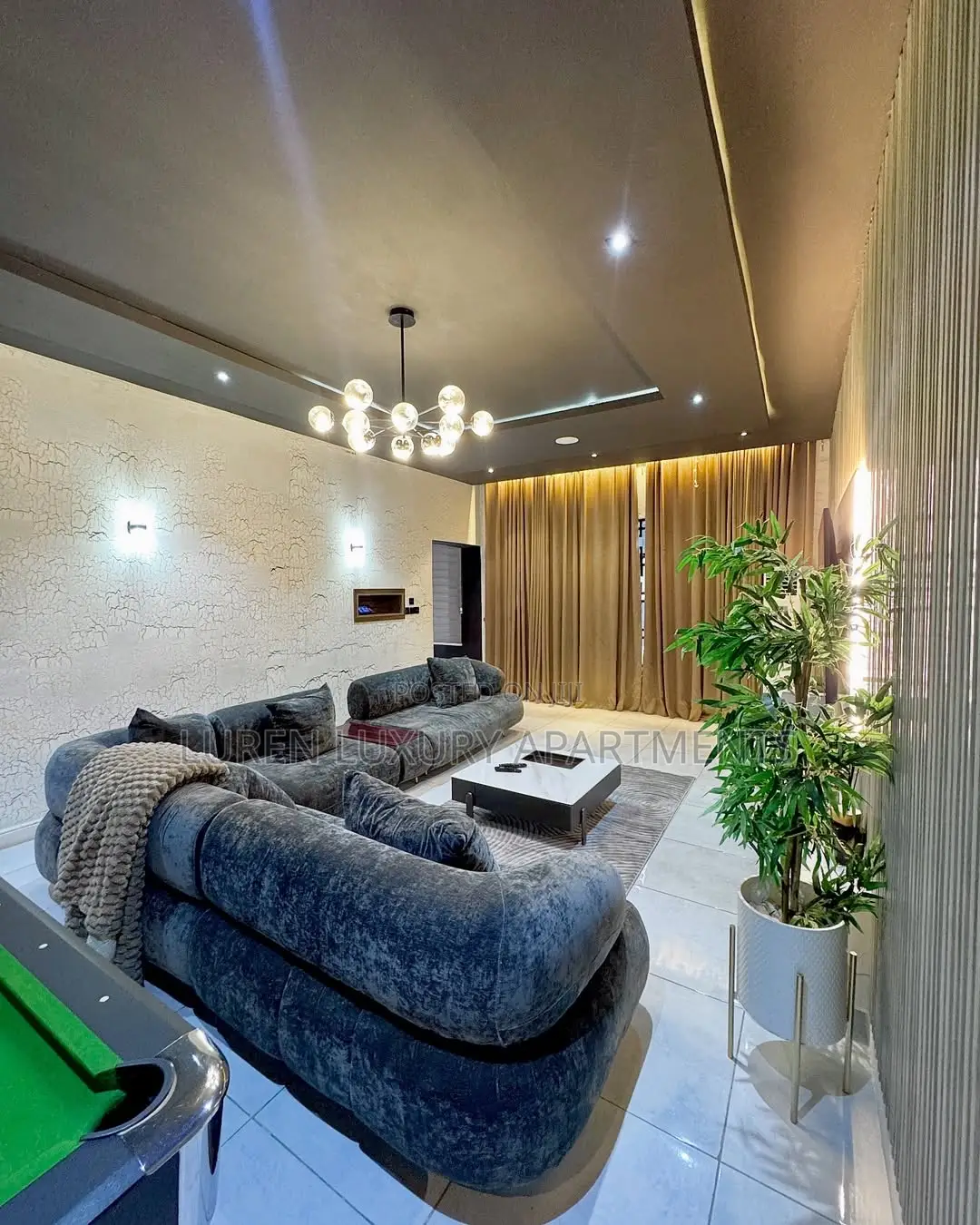 3 Bedroom Luxury Apartment With Snooker and Chess at Katampe, Abuja in Katampe
