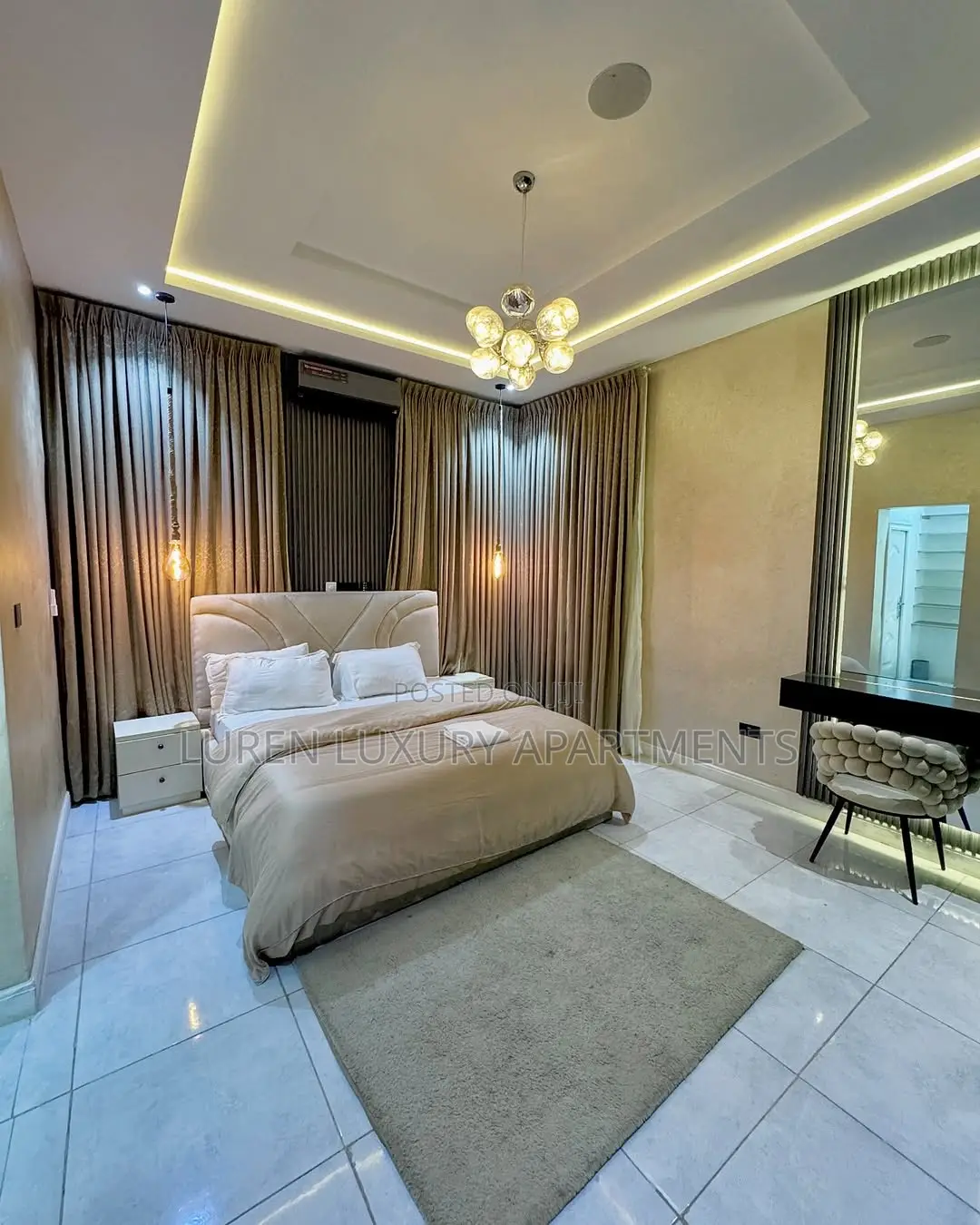 3 Bedroom Luxury Apartment With Snooker and Chess at Katampe, Abuja in Katampe