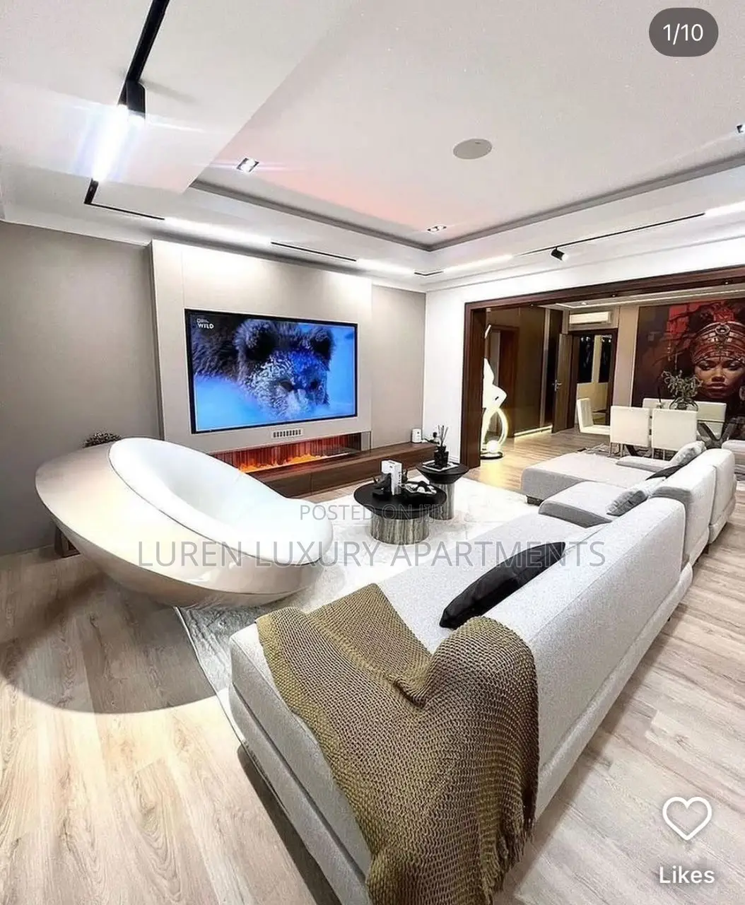 3 Bedroom Luxury Apartment at Maitama, Abuja in Maitama