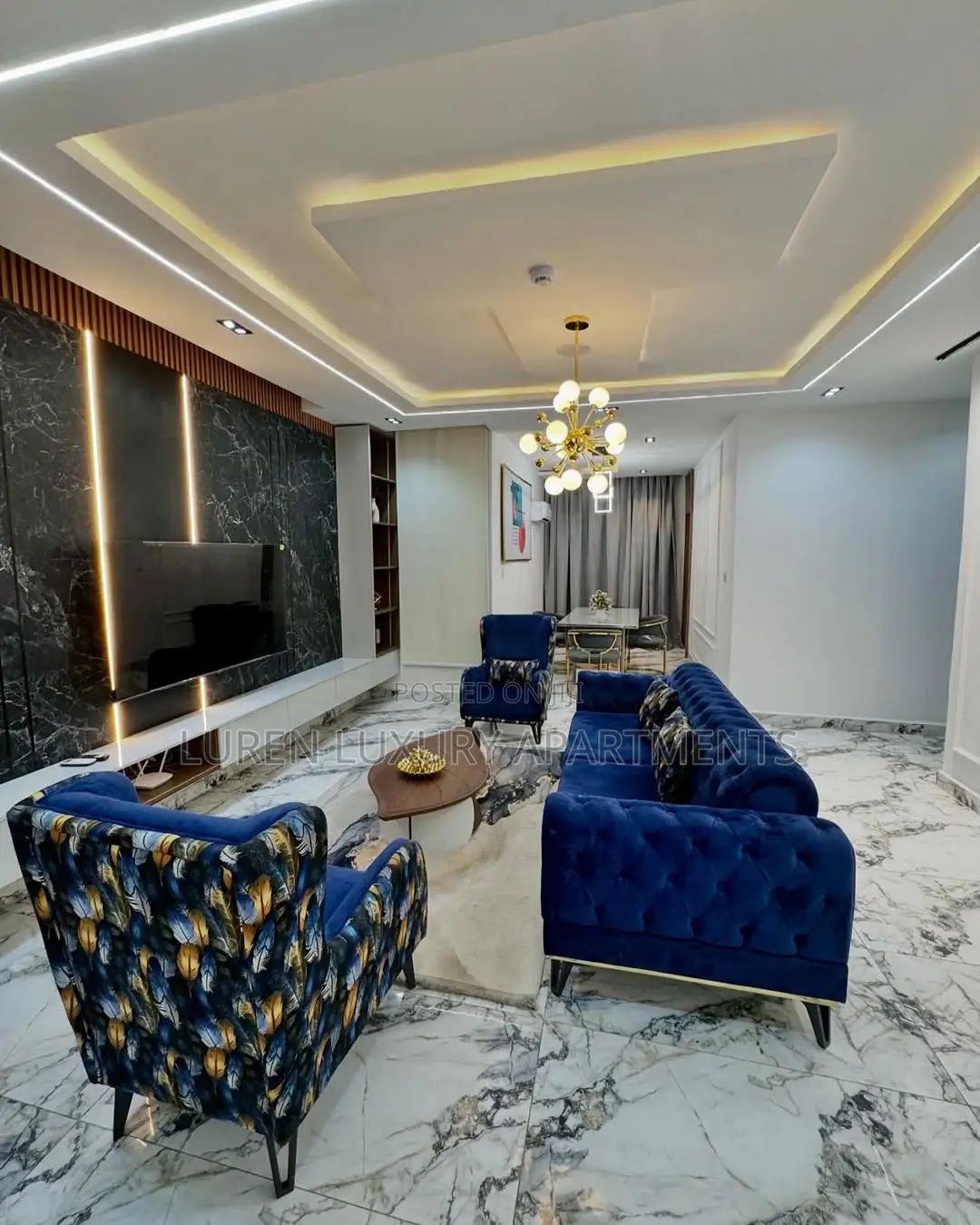 3 Bedroom Luxury Terrace With Swimming Pool and Snooker at Katampe in Katampe