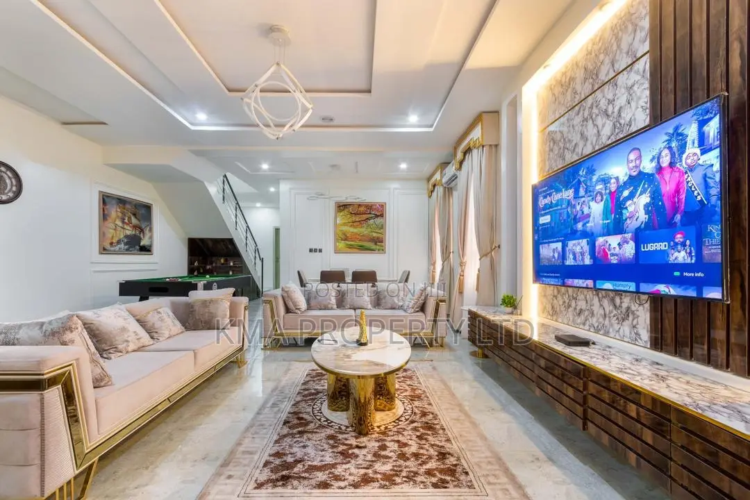 Luxurious 4 Bed Duplex With Pool and Snooker in Ikate
