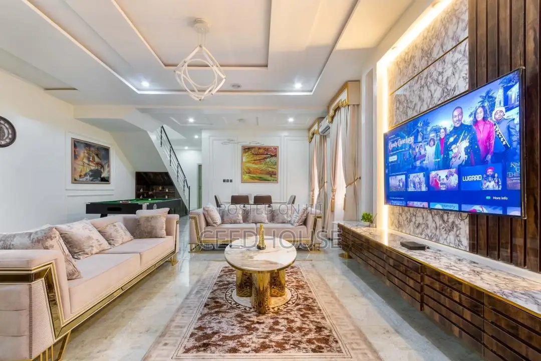 Luxurious 4 Bed Duplex With Pool and Snooker in Ikate