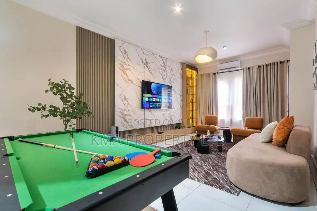 Newly Launched 2 Bedroom Apartment With Ps5 and Snooker in Lekki Phase 1