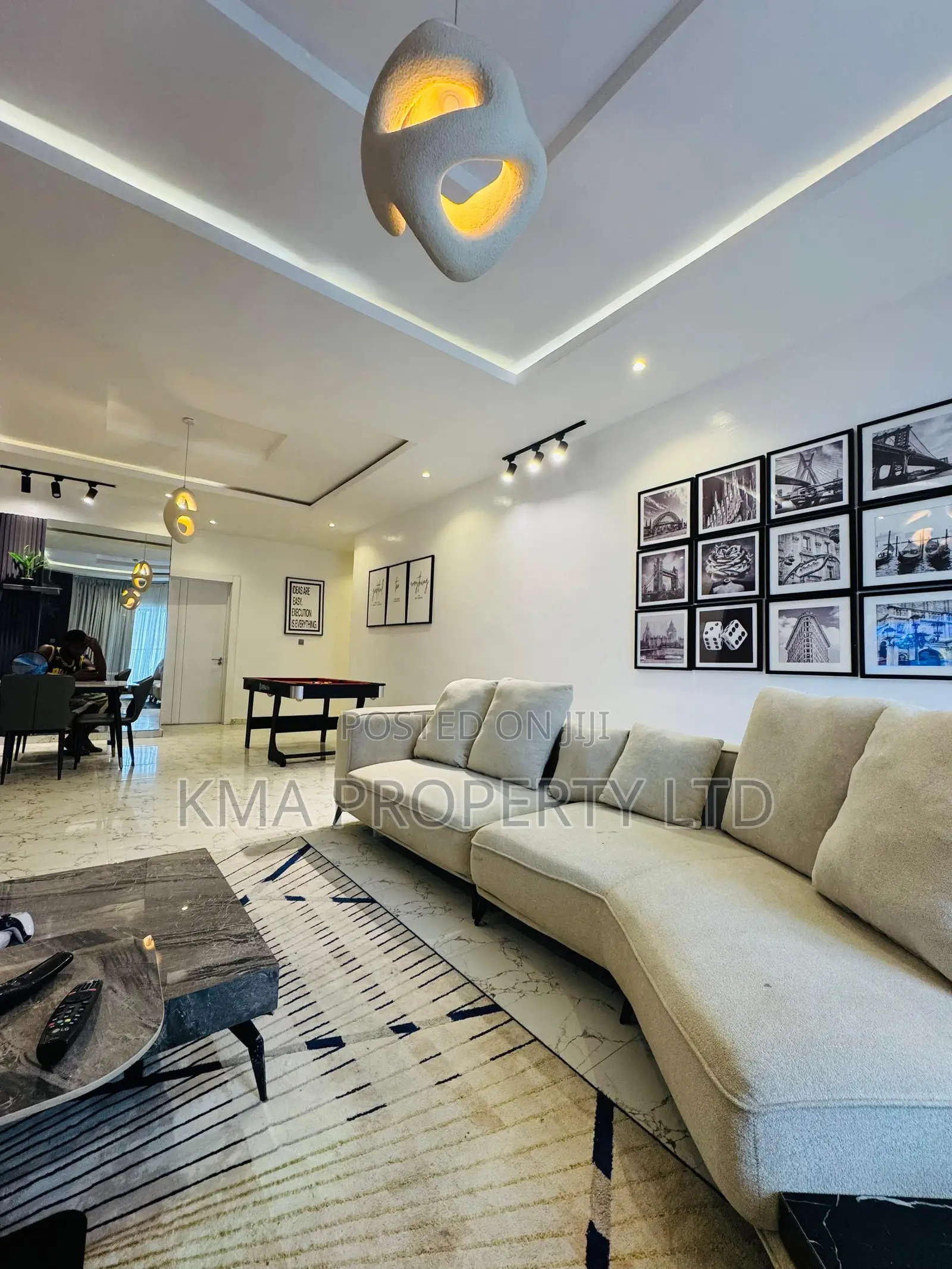 Modern and Stunning 3 Bedrooms Apartment With Snooker and Ps5 in Ikate