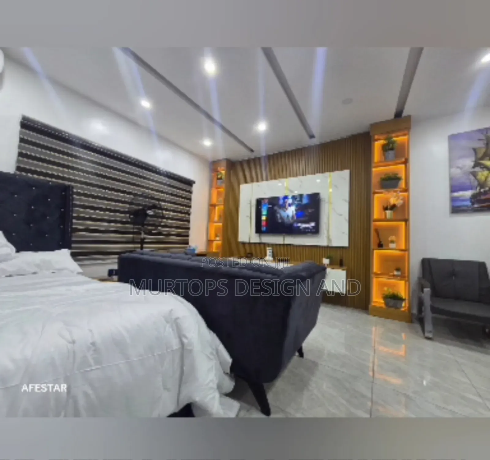 Day and Monthly Studio Apartment in Paradise Estate (24 Hours Light ) in Chevron